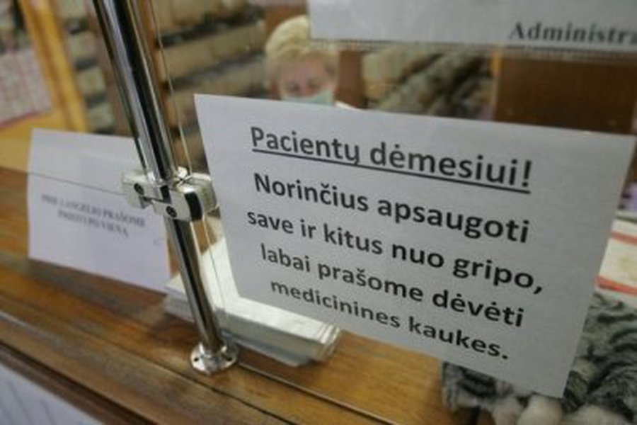 Sparčiai daugėja peršalimo ligų - Visagine