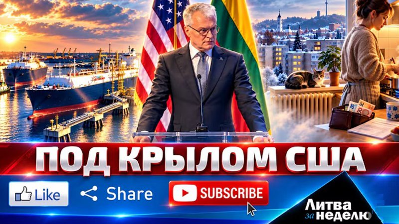 Литва десять лет будет покупать газ из США: как с 2027 года поменяется всё (видео) - Литва и страны Балтии