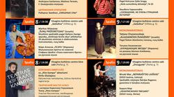 8 октября в Висагинасе отркрывается XXI Международный фестиваль моноспектаклей "ATSPINDYS"