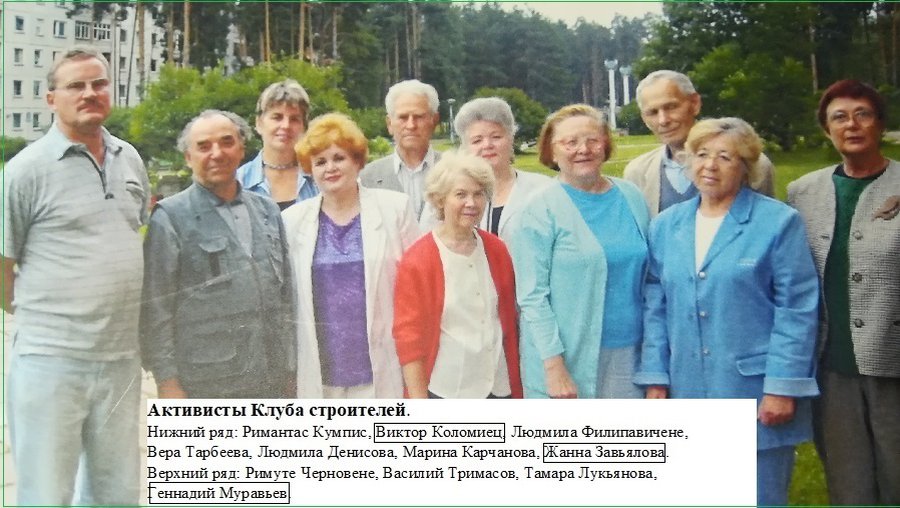 Клубу строителей – 20 лет. От истоков – до наших дней (фотогалерея) - В Висагинасе