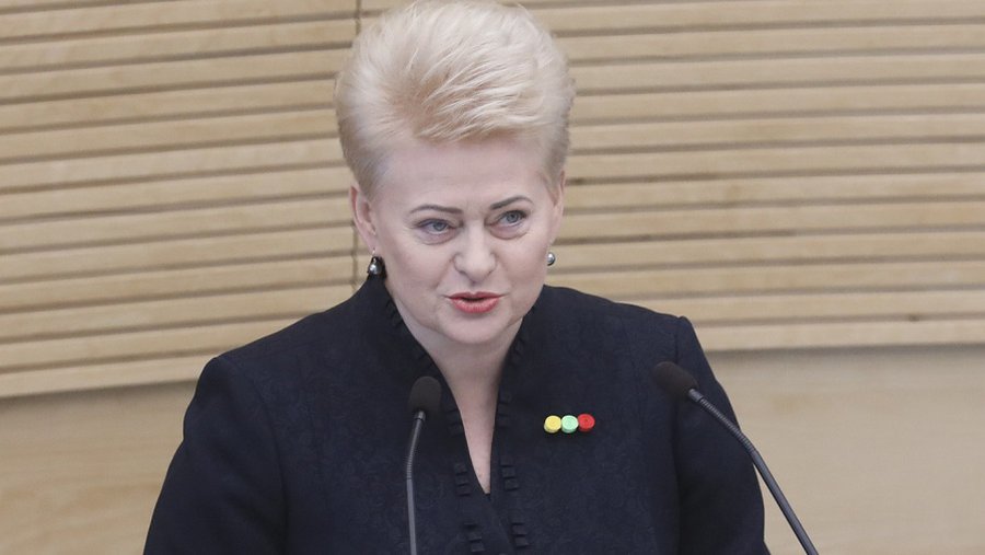 Д. Грибаускайте: если Россия не пойдет ни на какие разговоры, предложим дополнительные санкции - Литва и страны Балтии