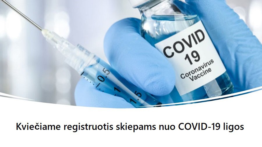 Обращение А. Дулькиса к непривитым: все вакцины доступны - регистрируйтесь - Литва и страны Балтии