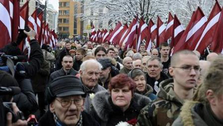 В Риге прошло шествие легионеров Ваффен СС и митинг антифашистов


 - Литва и страны Балтии