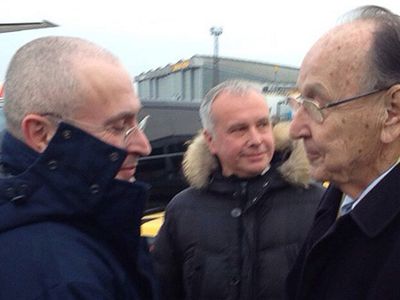 Рейс "Колония—Германия"
Михаил Ходорковский улетел на свободу
    - В Мире