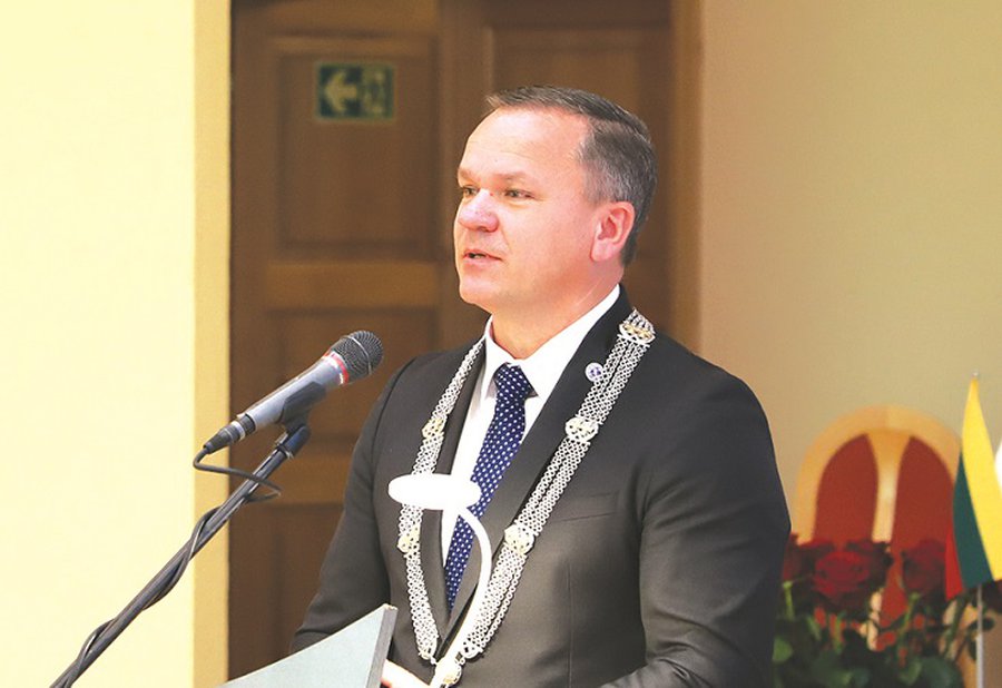 Mero sveikinimas gyventojams Visagino 48-ojo gimtadienio proga! - Visagine