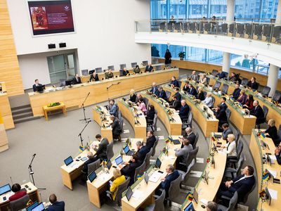 Сейм принял предложенную президентом поправку к конституционному Закону о реализации фискального договора - Литва и страны Балтии