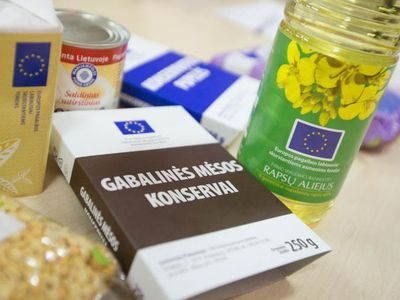 Дополнительные возможности для получения продовольственной помощи - В Висагинасе