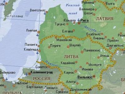 В Литву с официальным визитом прибыл президент Латвии
 - Литва и страны Балтии