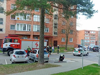 «В случае запаха газа - звоните 112» - В Висагинасе