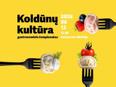 Программа гастрономического Висагинского чемпионата «КУЛЬТУРА ПЕЛЬМЕНЕЙ» 13 июня - Культурные и спортивные мероприятия