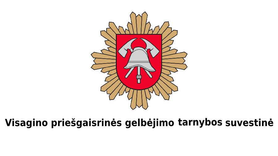 Сообщения сводки Пожарно-спасательной службы - В Висагинасе