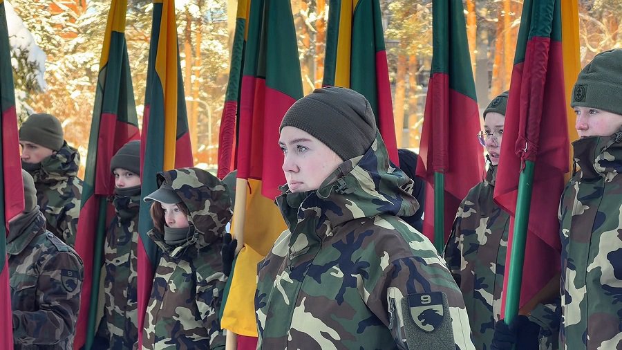 16 февраля в Висагинасе. День восстановления Литовского государства. (видео) - В Висагинасе