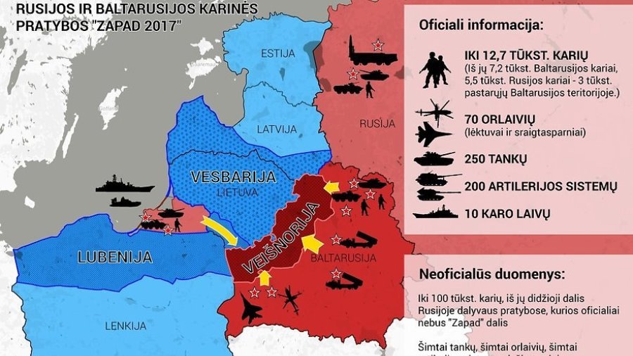 Почему Балтия опасается российско-белорусских учений "Запад-2017" - Литва и страны Балтии