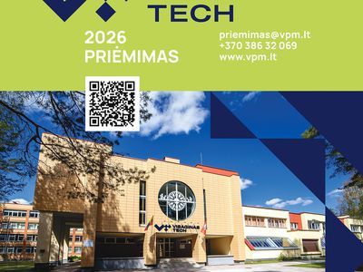 Visagino inžinerijos ir technologijos mokymo centras kviečia mokytis - Reklama