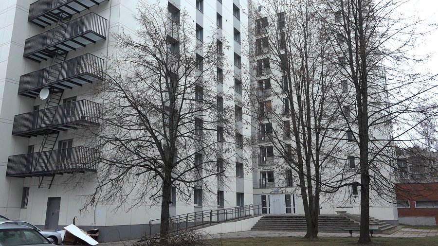 Бывшее общежитие Космосо, 28 скоро полностью станет жилым домом - В Висагинасе