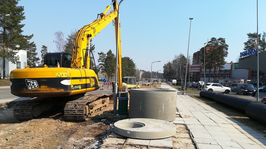 Закончится ли в этом году реконструкция ул. Ветерану? - В Висагинасе