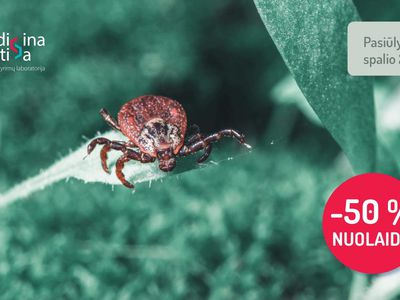Naujena! Erkių tyrimai! - Reklama