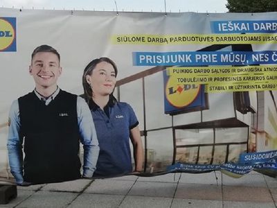 Когда откроется"Lidl"? - В Висагинасе