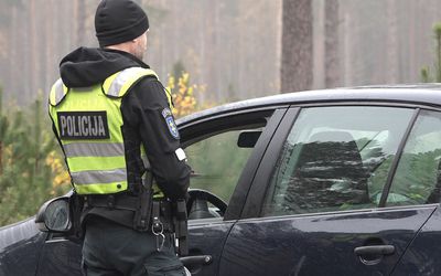 Policijos prevencinės priemonės šalies keliuose rugpjūčio mėnesį - Lietuva ir Baltijos šalys