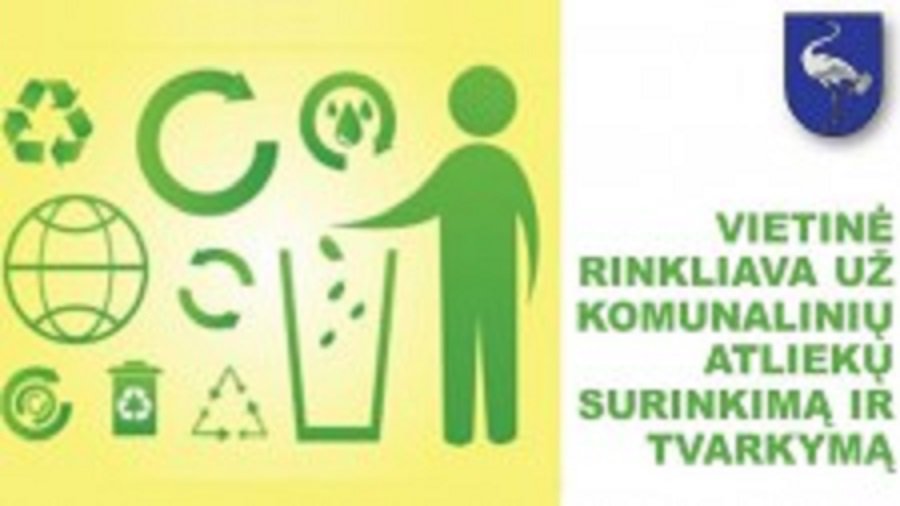 SVARBU. Informacija vietinės rinkliavos mokėtojams už komunalinių atliekų tvarkymą - Visagine
