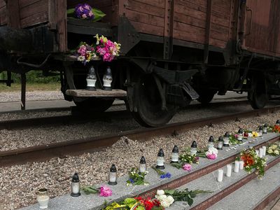 14 июня - День скорби и надежды - В Висагинасе