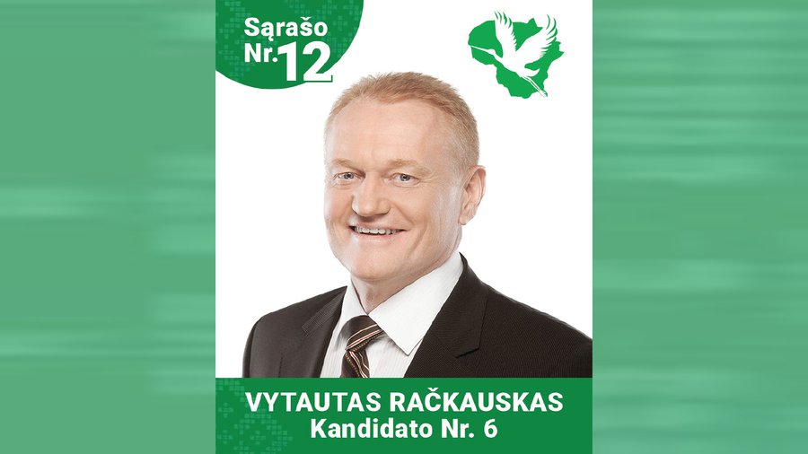 Vytautas Račkauskas – kandidatas Nr. 6 Lietuvos valstiečių ir žaliųjų sąjungos sąraše - Rinkimai 2023