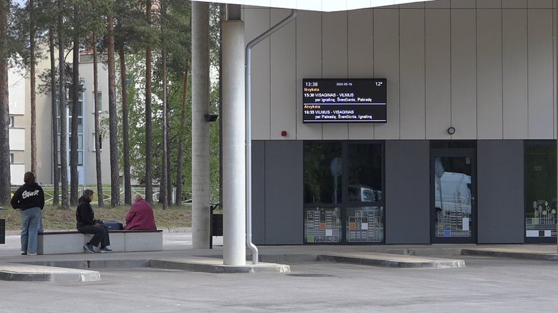Приостановлен автобусный маршрут Висагинас – Даугавпилс - В Висагинасе