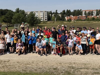Futgolfas Visagine subūrė daugiau, nei šimtą žmonių - Visagine