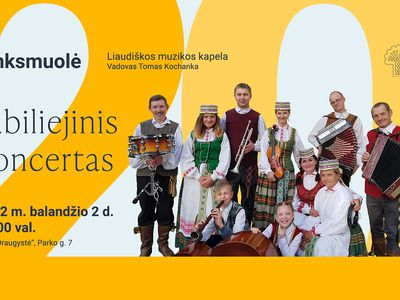 Фольклорный ансамбль «Linksmuolė» отмечает свое 20-летие - В Висагинасе