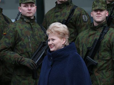 Грибаускайте: НАТО отпугнeт от Балтийских стран враждебные страны - Литва и страны Балтии