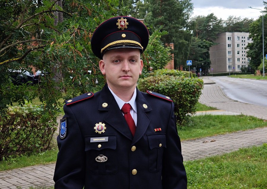Висагинский пожарный-спасатель Марк Гирдвайнис награжден медалью “Герой Венесуэлы” - Висагинас и висагинцы