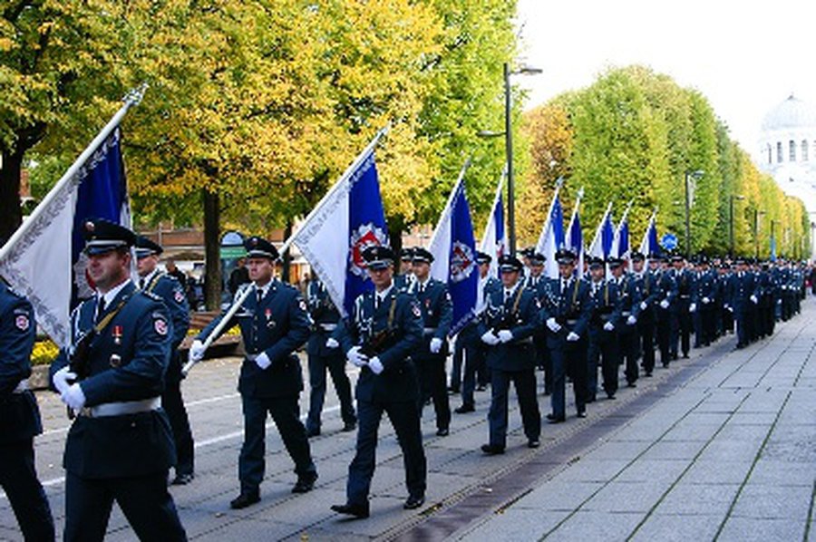 Visagino policijos komisariatas mini 20-ies metų sukaktį - Visagine