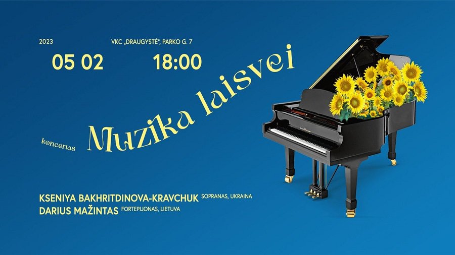 Gegužės 2 d. salėje „Draugystė“ – išskirtinių muzikos talentų koncertas - Visagine