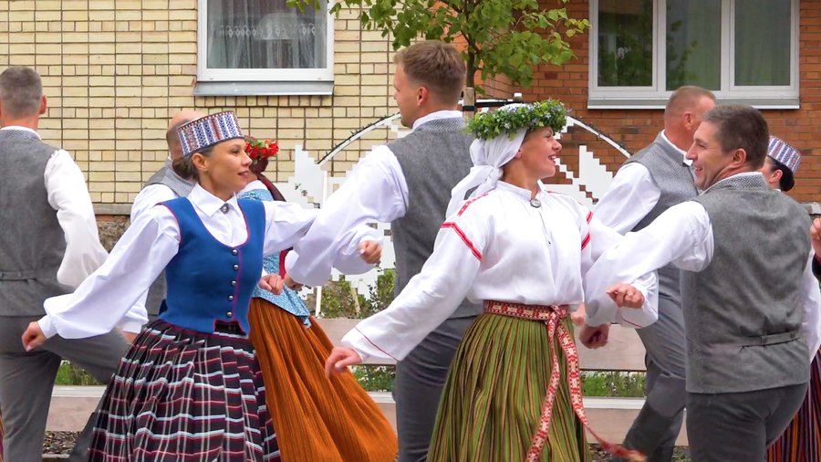 Латгальские узоры на берегах Висагинаса - Висагинас и висагинцы