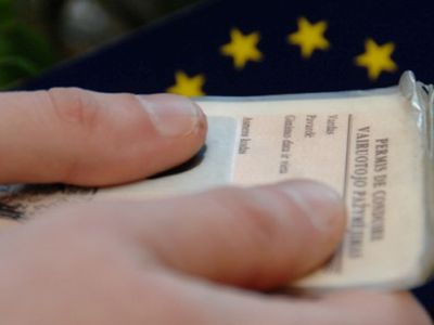 Vers keisti vairuotojo pažymėjimus - Lietuva ir Baltijos šalys