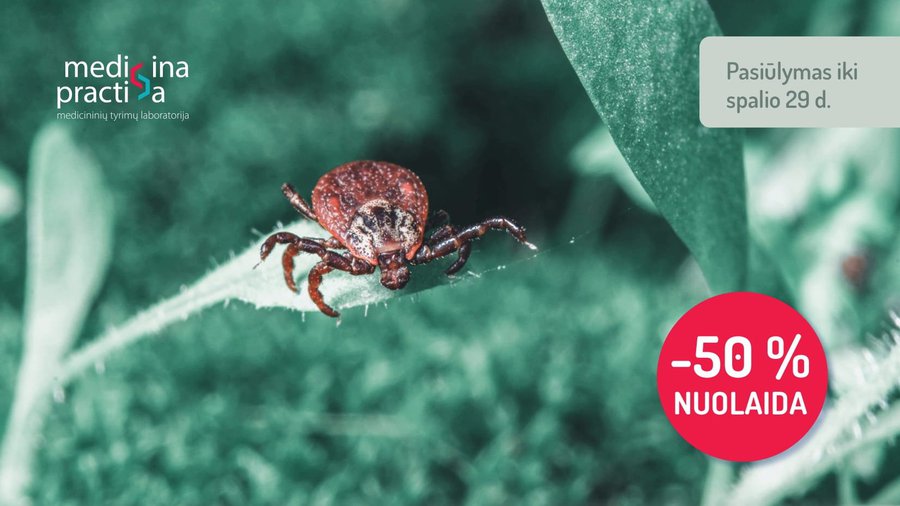 Naujena! Erkių tyrimai! - Reklama