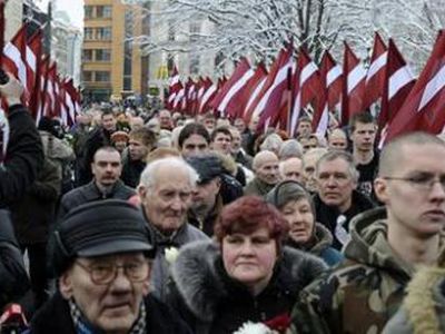 В Риге прошло шествие легионеров Ваффен СС и митинг антифашистов


 - Литва и страны Балтии