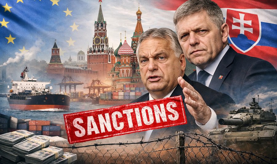 Принятие 20 санкционного пакета ЕС против России и финансовой помощи Украине блокируется Венгрией и частично Словакией - В Мире