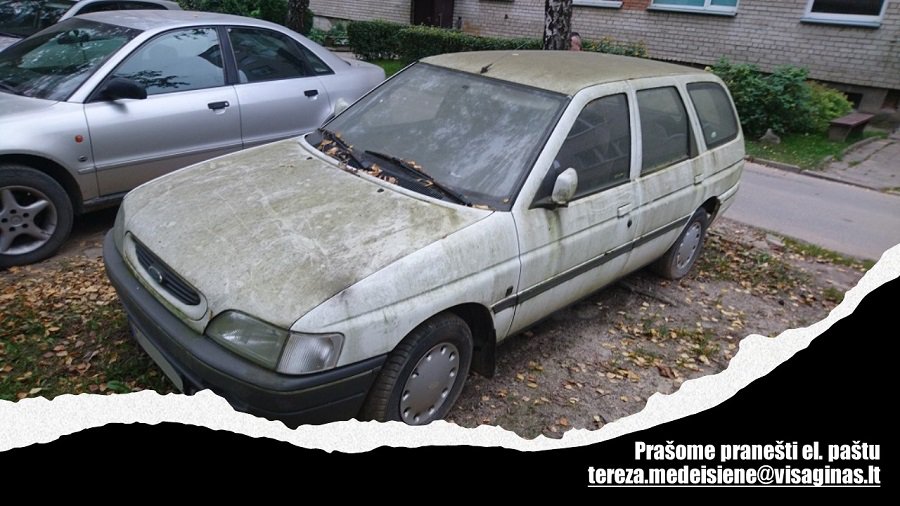 Уберем с улиц и дворов неиспользуемые автомобили! - В Висагинасе