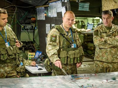 О военных учениях Литвы, проходящих с 4 по 22 мая - В Висагинасе