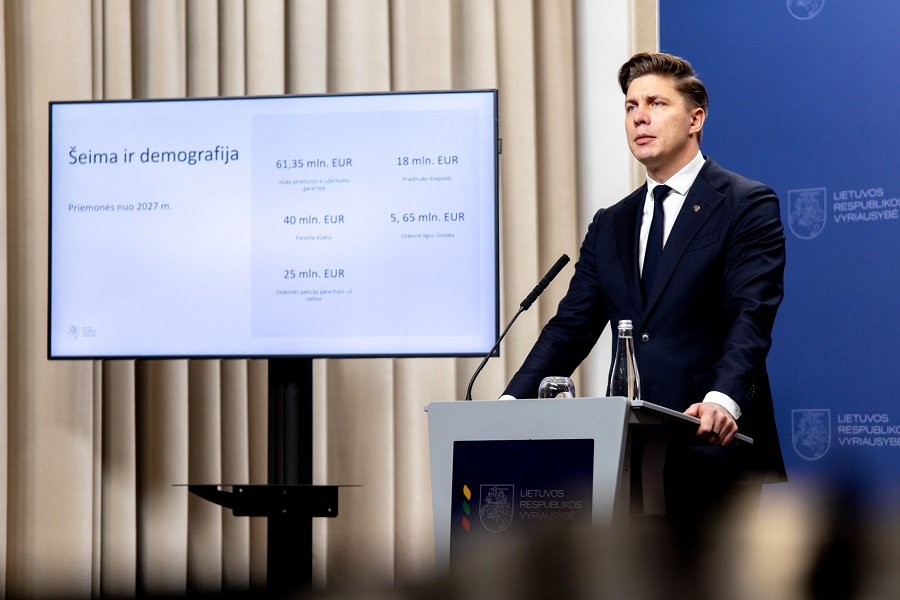 Vyriausybė pristatė 2027 metų Lietuvos biudžeto prioritetus - Lietuva ir Baltijos šalys