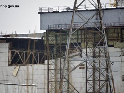 Černobylio atominėje elektrinėje nuo sniego įgriuvo stogas - Pasaulyje