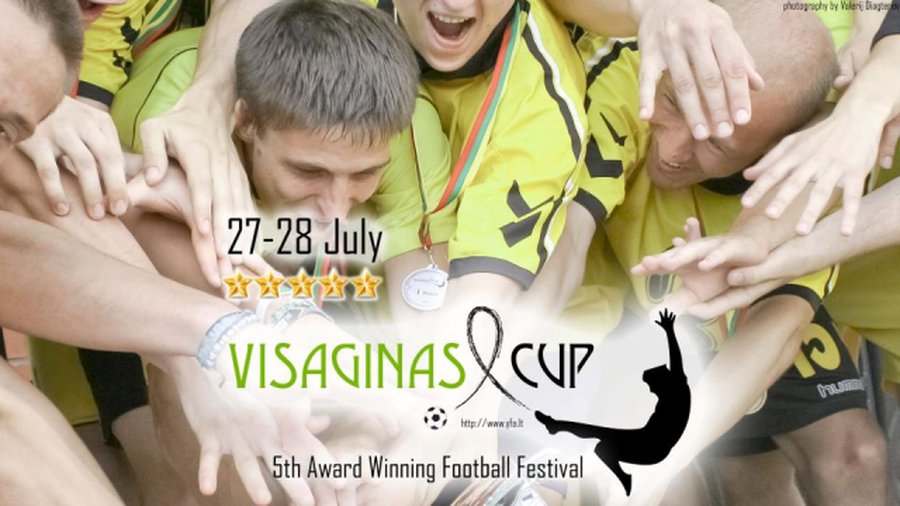 Приглашает летний фестиваль футбола «Visaginas Cup»  - В Висагинасе