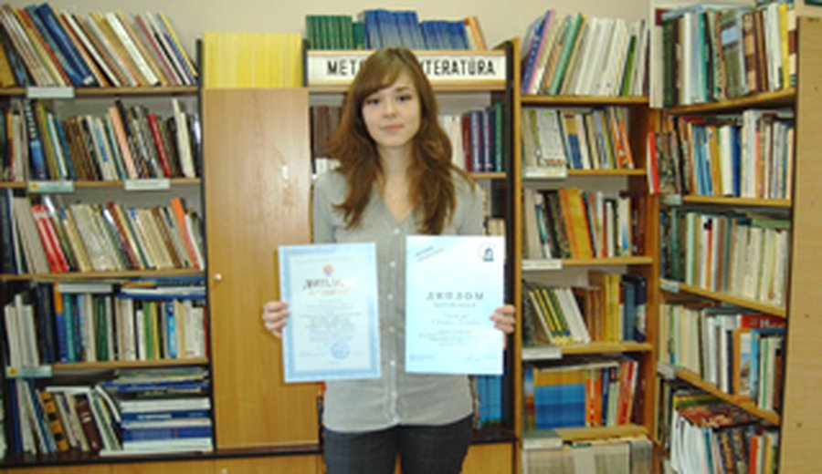 Екатерина Маркелова - призер международной олимпиады по русскому языку

 - В Висагинасе
