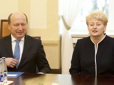 Кубилюс: совместная работа с Грибаускайте была ценной - Литва и страны Балтии