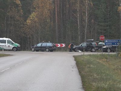 Авария на дороге Висагинас - Кальвишкяй - Происшествия и криминал