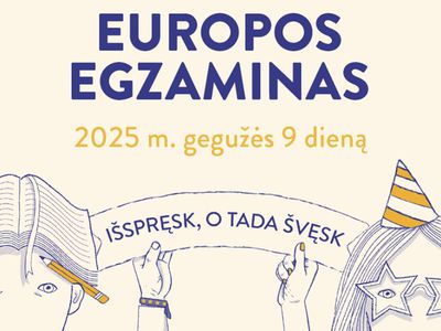 Европейский экзамен — самый популярный экзамен в Литве — возвращается! - В Висагинасе