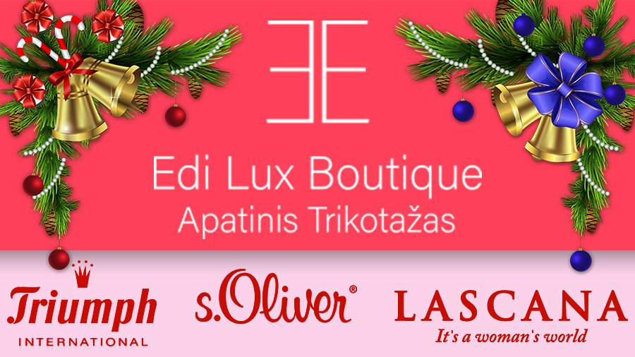 „Edi Lux Boutique“ parduotuvė veikia nauju būdu - Reklama