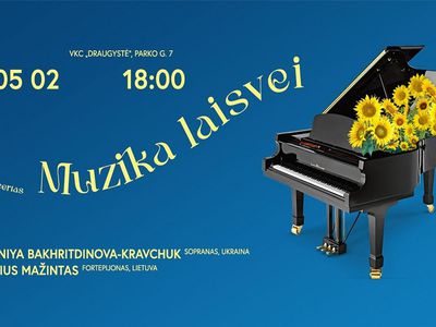 2 мая в зале «Draugystė» - концерт особенных музыкальных талантов - В Висагинасе