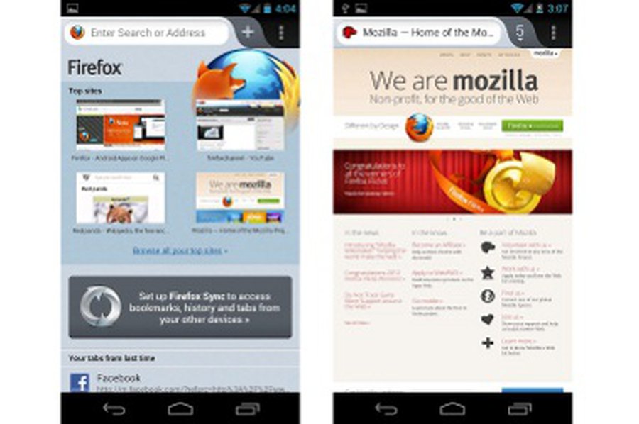 Вышел «быстрый» Firefox для Android - IT новости